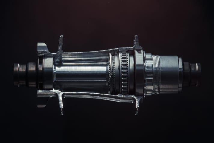  The Qvist freewheel mechanism is visually reminiscent of the twigs and branches of a pine tree