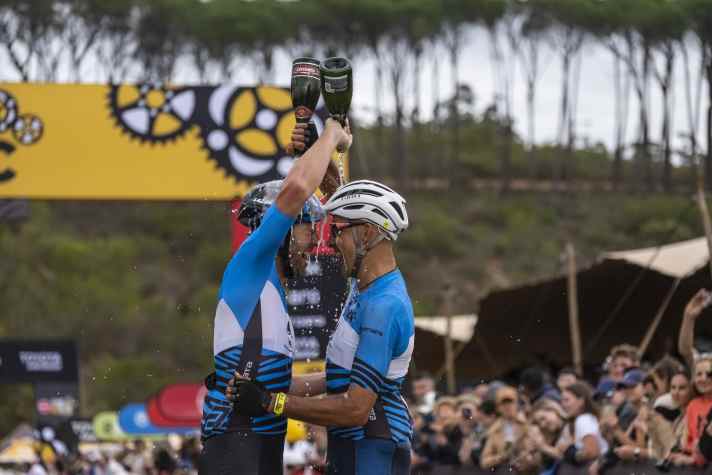 Together with team partner Karl Platt, Misser wins the Cape Epic twice