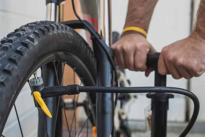 Spring bike check: Only frequent riders wear out the tread before the rubber itself.