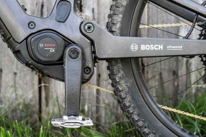 The new Bosch CX motor naturally works with eShift, but other motors from the smart system are also compatible.