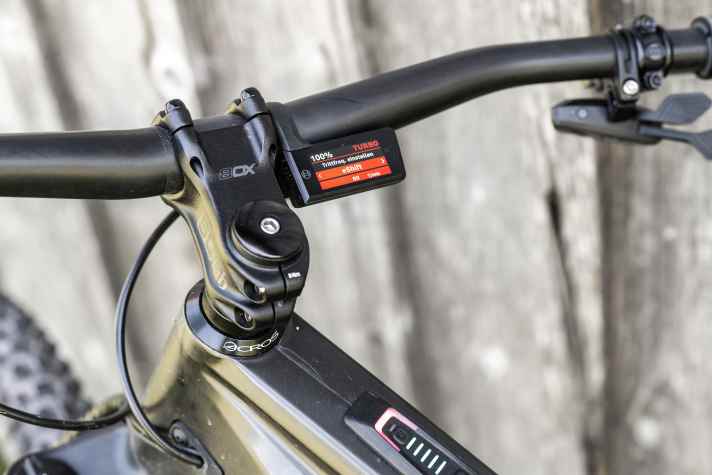 Do you prefer to pedal fast or slow? A target cadence can be preset via the e-bike menu, which the automatic system uses as a guide.