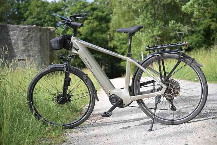 Mit einem Testbike konnten wir uns nicht nur einen Eindruck vom neuen PX, sondern auch von eShift und ABS in Kombination mit Shimano verschaffen.