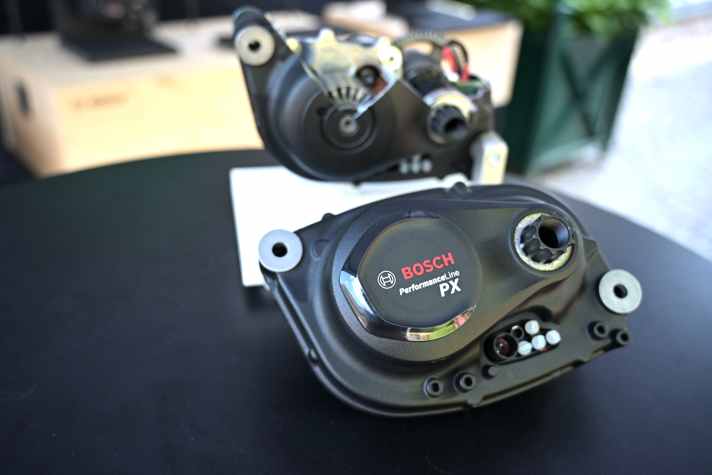 The weight is 2.9 kilos and, like the CX and SX, the PX only comes with two mounting points.