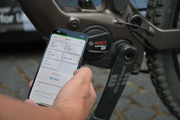 Among other things, the performance can be fine-tuned via the Bosch app. The SX now also offers 60 Nm, while the PX offers up to 90 Nm.