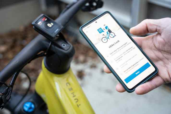 The anti-theft functions also run via the Bosch Flow app.