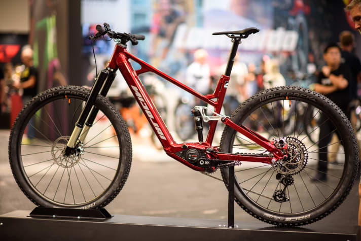 Tuning racer at its best: Nicolai Saturn 11 Swift, 16.5 kilograms, 14999 euros.