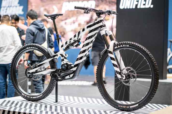 The Pinion Enduro Project 46 from Moustache is still a study, but is soon to go into series production.