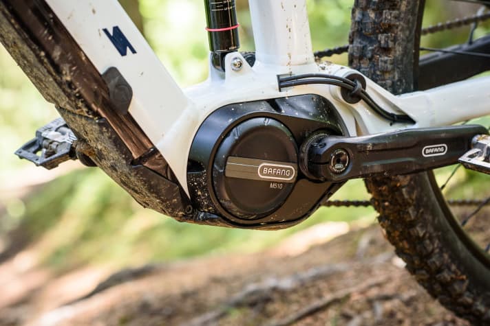 The Bafang M510 in the new Vitus E-Mythique LT.