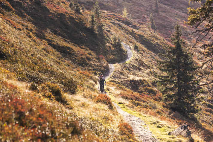 In Saalfelden-Leogang ist noch lange nicht Saisonschluss. Wäre ja auch zu schade um solche farbigen Herbststimmungen.