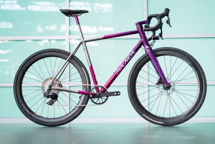 Awarded as "best gravel bike": Avalanche