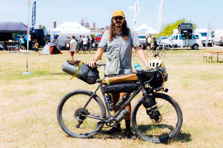 This is what cycle travellers look like - or completely different. But all types will gather at the BAM! Festival.