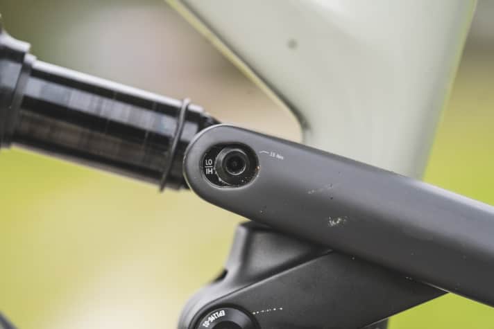 Variabel zum zweiten: Ein weiterer Flip-Chip erlaubt Feintuning bei der Geometrie.