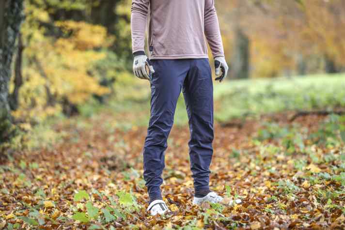 The Ranger has a sporty cut throughout, but leaves enough room for knee pads at the knees.