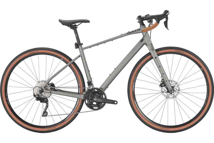 The Grinder 2 with aluminium frame and carbon fork changes hands for 1499 euros. The dual-speed GRX drivetrain offers a wide gear range.