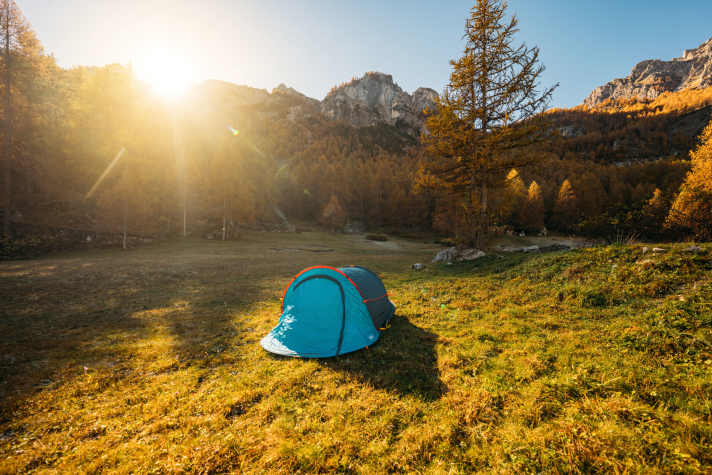Zelten mitten im Nationalpark Alpi Marittime: Sternegucken ganz ohne Lichtvermutzung!