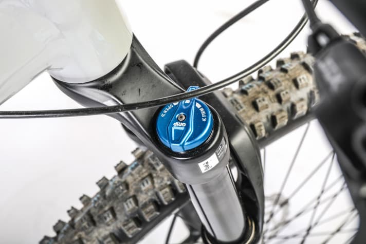 Hochwertig: die Fox 34 Float Rhythm