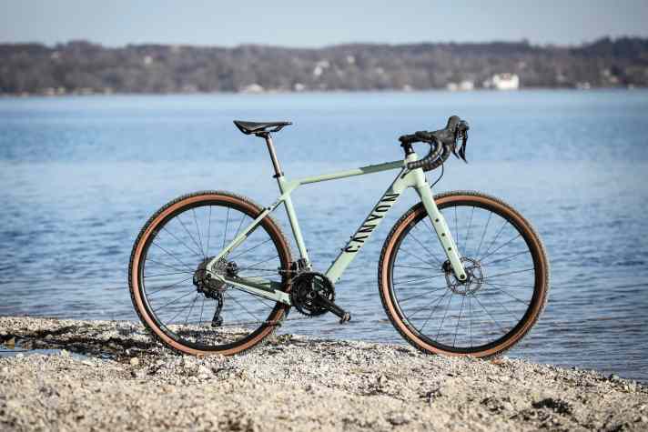 The Canyon Grizl 6 consistently impresses in tests as an affordable off-road bike for beginners.