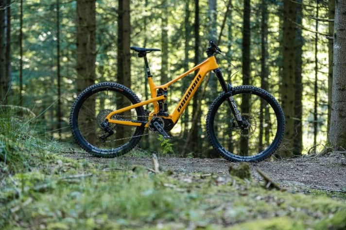 The Ekano 2 is the new e-mountainbike from Propain. It's available in aluminium or carbon, with a Shimano or Sram motor and plenty of downhill potential.