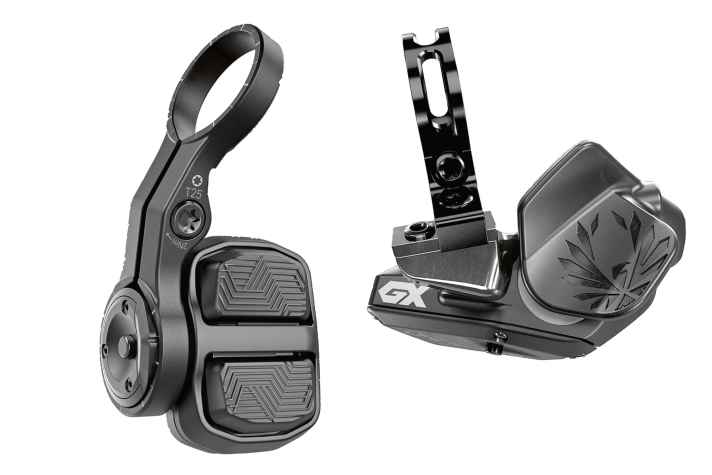 You have a free choice of controllers. All other AXS and Transmission components cannot be combined
