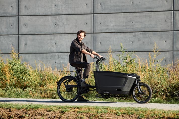 Das Cargo One ist der neueste Wurf von Tenways. Das E-Lastenrad soll als komfortabler, vielseitiger Transport-Allrounder durchgehen.