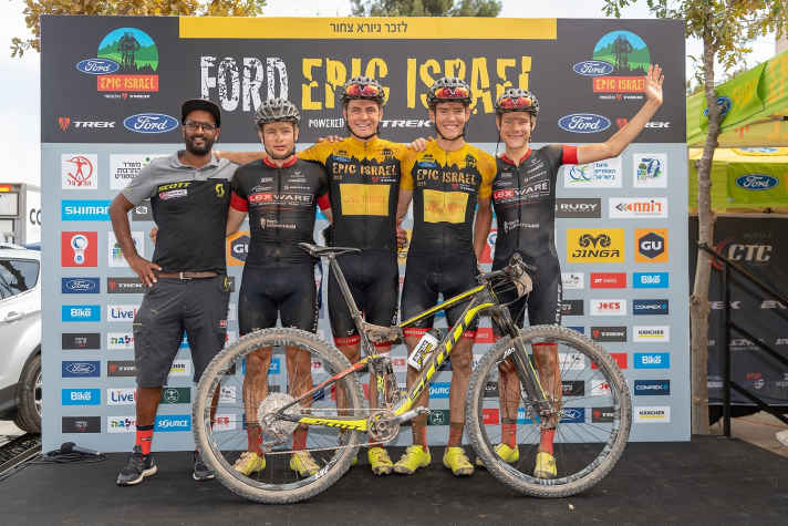 2018; overall victory Epic Israel with Luca Schwarzbauer, Georg Egger, Maximilian Brandl, David List.