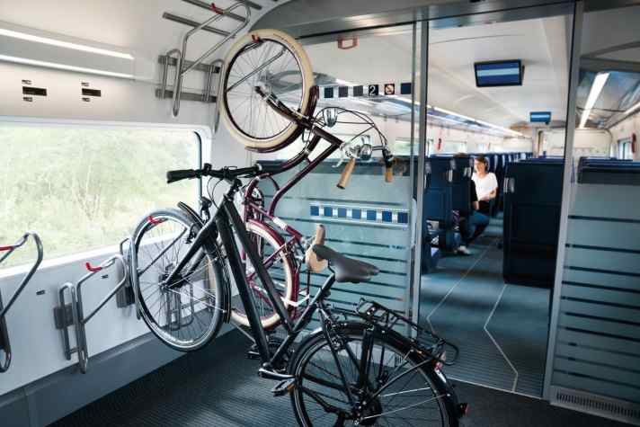 Bicycle transport by rail: ecological, but complicated
