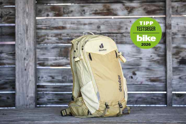 With the Compact 14+3, Deuter has an excellent MTB rucksack for day trips in its range and has comfortably secured victory in the test.