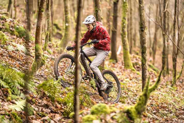 Turbo mode is sometimes too much of a good thing on technical climbs.