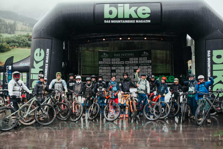 Besonders gefragt: Die Workshops mit Downhill-Ass Andreas Kolb.