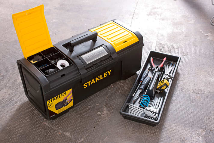 Tool case for travelling from Stanley