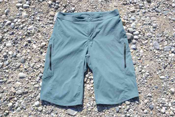 The Patagonia Landfarer bike shorts in the test
