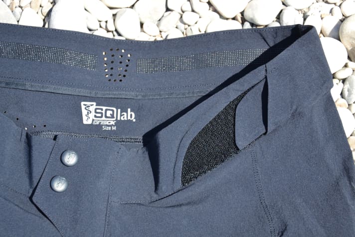 Fester Halt dank Klett und Silikon.