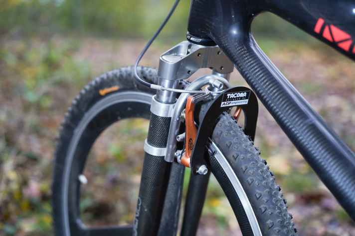 50 millimetres of travel on the Magma M1 are barely visible with today's standard glasses.