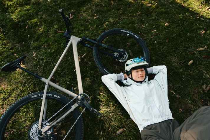 Relaxed: The Rose PDQ AL is aimed at all bikers who don't want to limit themselves in terms of range of use and don't want to spend a fortune.