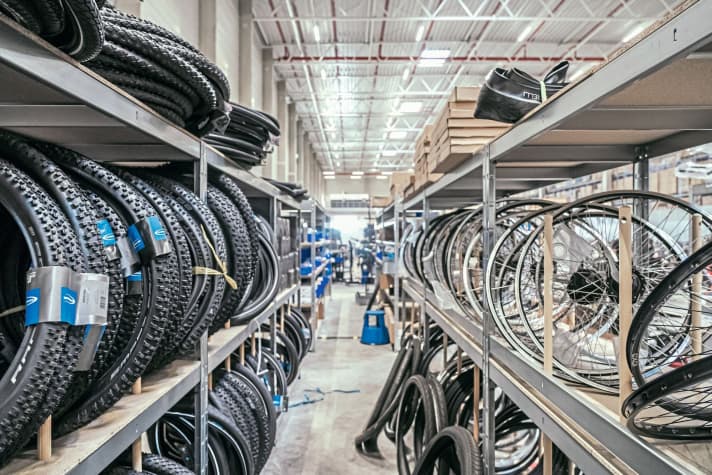 As most bikes use standard parts, the stock is surprisingly manageable.