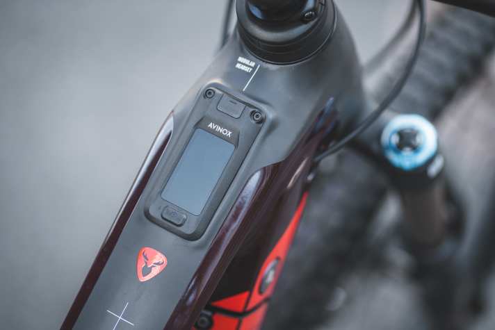 The large touch display from DJI provides all the important information.