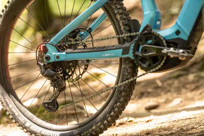 Die Shimano XT mit Linkglide-Komponenten hat nur 11 Gänge - und soll dafür deutlich robuster und langlebiger ausfallen.