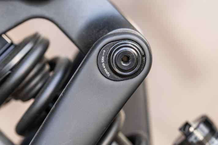 Über diesen Flipchip kann die Geometrie auf ein Mullet-Setup angepasst werden.