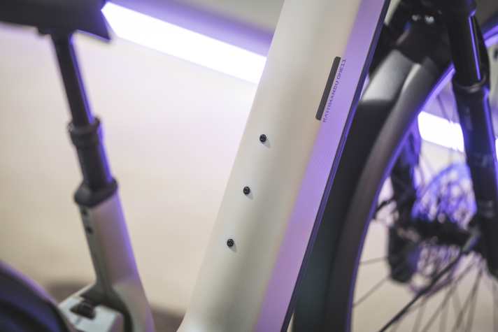 The low step-in height contributes just as much to comfort as the suspension.