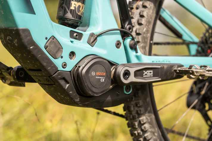 Der Bosch CX sorgt für Schub. Im Topmodell kommt sogar der CX-R zum Einsatz.