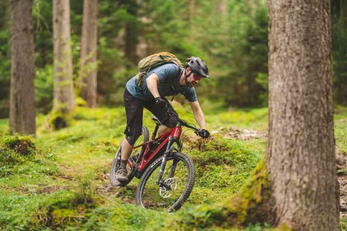 On tour, the Merida is a reliable and uncomplicated partner.