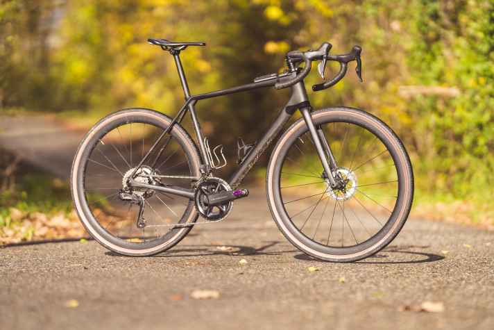 Push 222: The new gravel / all-road bike with K.I.S. steering support.