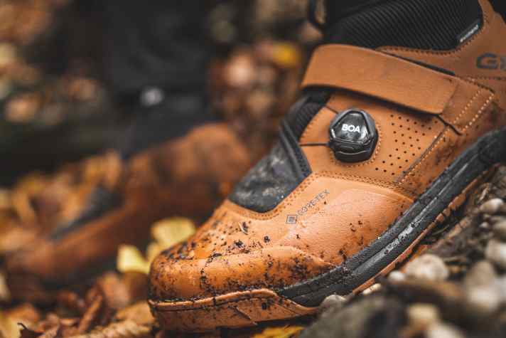 The Gore-Tex membrane reliably keeps moisture out!
