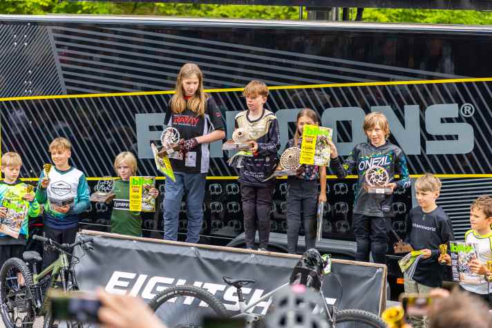 And the youngest riders will also all be honoured.