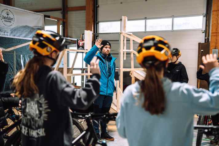 The mountain bike offer from Erfahrbar should also be deliberately kept low-threshold in the Bike Place and appeal to as many people as possible.