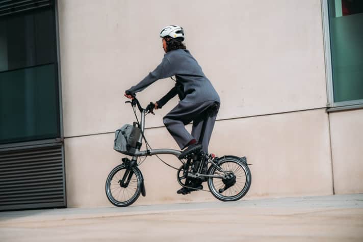 This is the Brompton Electric T Line