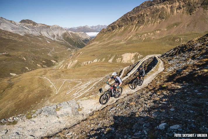 Experience the myth of the Transalp on an EMTB!