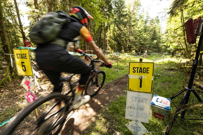 Beliebt: Die Enduro-One - hier in Trieb.