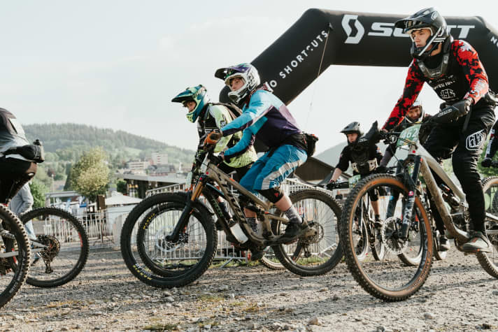 The route of the Upland Enduro is still top secret, but it will be a challenge for everyone at the start anyway - they wouldn't want it any other way.