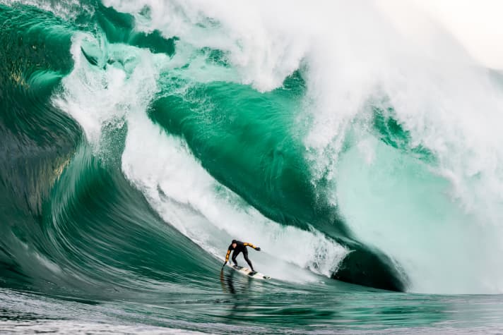 Athlete: James 'Jimmy' McKean; Location: Shipstern Bluff, Tasmania, Australia